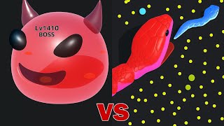 ⚔️ Snake Clash IO vs Clash of Slimes | Who Is the Real King?! 🐍👑