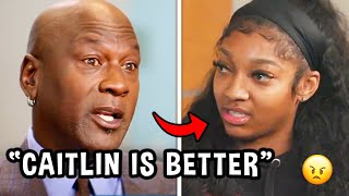 Michael Jordan SAYS “Caitlin Clark Is BETTER Than Angel Reese!”
