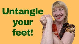Improve your bellydance - untangle your feet! Bellydance tips