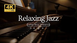 Cozy Lakeside Cafe Jazz 🏞 - Tranquil Jazz Music For Work Study & Peaceful Morning