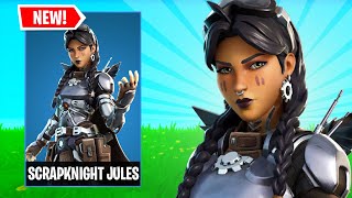 NEW SCRAPKNIGHT JULES Skin Gameplay in FORTNITE!