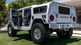 Custom Red Hummer H1 Full Review: Interior, Exterior & Off-Road Specs
