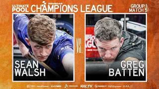 He's in Top Form! | Sean Walsh v Greg Batten | 36Vegas Champions League Week 1 Match 5