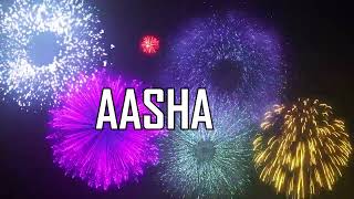 ¡ FELIZ CUMPLEAÑOS AASHA   !