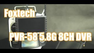 FOXTECH PVR58 5.8G 5 inch DVR