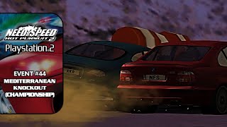 NFS: HP2 (PS2) [Walkthrough] - Event #44: Mediterranean Knockout (Championship)