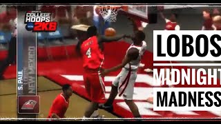 New Mexico Lobos Sports Series: [College Hoops 2K8] Midnight Madness