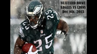 Philadelphia Eagles VS Detroit Lions - BLIZZARD BOWL - 2013 #PhiladelphiaEagles #DetroitLions #NFL