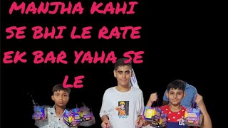 Jammu Kite Market 2024 😍 Indian Cotton Manjha 🔥 Cheapest Kite Shop in Jammu #viralvideo #trending