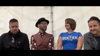 'The Cold Stares' chat to Laura at Maid of Stone Festival 2023