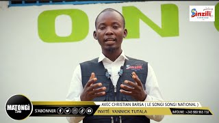MAGAZINE MATONGI +243 INVITÉ YANNICK TUTALA ( PR DIRECTEUR DE L’ONGD GROUPE EMMANUEL  ) #kinshasa 