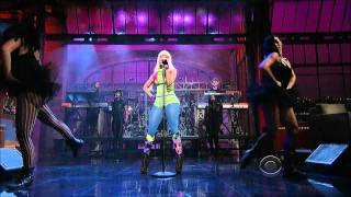 Nicki Minaj on Letterman