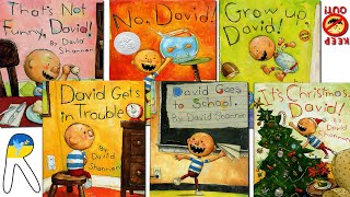 22 min 5 Books of David's adventures - Animated Read Aloud Books