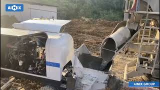 ABT30 Concrete Pump Feedback From Indonesia Customer