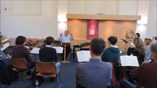 ABC rehearsing Wahrlich dieser ist Gottes Sohn Gewesen, JS Bach Mattheus Passion