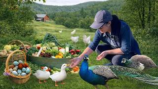 The Art of Self-Sufficient Organic Living 🌸 Spring Routines with Gardens, Animals & Simple Life
