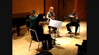 FSU Festival of New Music - Stomp! (String Quartet No  5) - Part 1 of 2