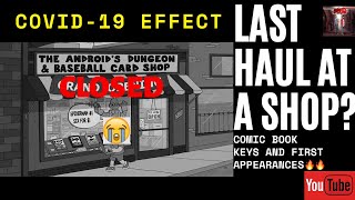 LAST COMIC BOOK HAUL AT A COMIC BOOK SHOP? || KEYS AND FIRST APPEARANCES