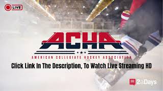 LIVE: Rowan University vs Villanova University ACHA Women's Ice Hockey 2026