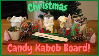 Christmas Candy Kabob Board ~ Christmas Party Games for Kids ~ Vlogmas Day 16!