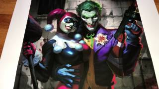 Sideshow Collectibles: The Joker & Harley Quinn Premium Art Print