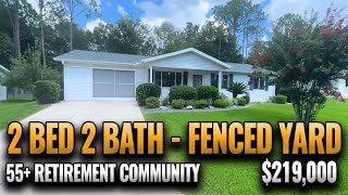Explore The Beautiful Fenced Yards Of Oak Run Retirement Community In Ocala, Fl