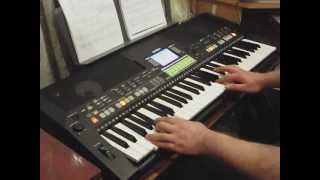 Careless Whisper on Yamaha PSR S550