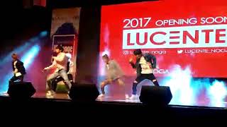 [Fancam]Lucente performing EXO-Monster @Hyderabad