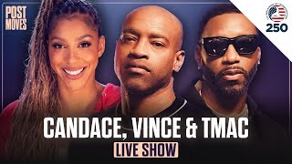 Candace Parker, Vince Carter & Tracy McGrady talk NBA All-Star, DUNKING, The Big Game & MORE! | LIVE
