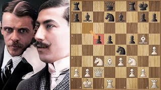 He Calculated Like An Engine || Akiba Rubinstein vs Eugene Znosko-Borovsky || St. Petersburg 1909