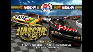 Nascar 99 [N64] | Crash Compilation