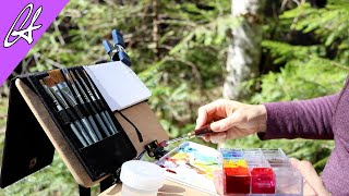 I LEAVE my studio! 🌿 Plein Air Painting