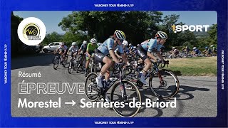 RÉSUMÉ : Valromey Tour Féminin U19 - Épreuve 1 : Morestel → Serrières-de-Briord