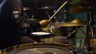 SIGNS OF THE SWARM - "NAMELESS" DRUM PLAYTHROUGH - One Take Basement Sessions