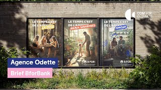 🏆 BforBank choisit la campagne de l'agence Odette pour la 3e édition de Com' for Climate