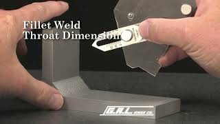 inspector tools for gauging the weld joint