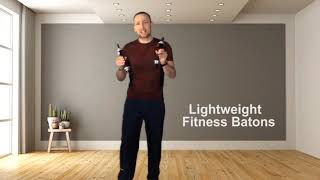 Lightweight Fitness Batons