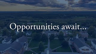 Lawrence Academy - Opportunities await...