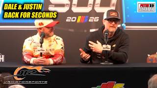 Dale Jr on Second Daytona 500 with Justin Allgaier, JR Motorsports
