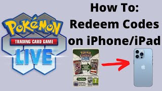 How to Redeem Code Cards on iPhone & iPad in Pokemon TCG Live