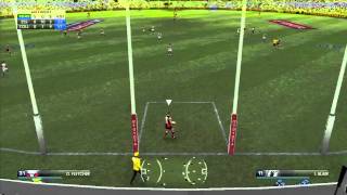 AFL Live  - ANZAC DAY SPECIAL Essendon v Collingwood 2nd Half Gameplay
