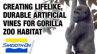 Creating Realistic Durable Vines for a Gorilla Installation