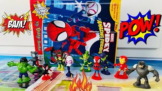 Spidey and his Amazing Friends Toys || Superheroes Battle in City Adventure@HashirArham121