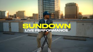 DannyV - Sundown Live Performance [Official Video]