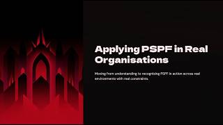 Applying PSPF in Real Organisations (08 of 10)