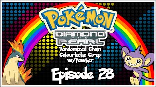 Pokémon Diamond/Pearl Randomized Chain Colourlocke Co-op w/ Hawker - Episode 28