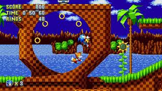 Sonic Mania — Green Hill Zone Act 1 on PS5 (For Retro SEGA Fans)