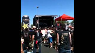Whitechapel Darkest day of men Rockstar Festival in AZ