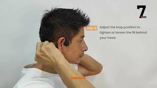 How to Wear 7Seven Bone Conduction Headphones | Easy Setup & Comfort Tips