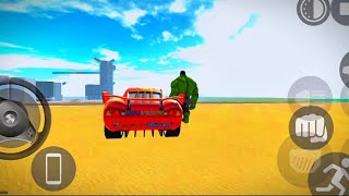 Hulk chalta gadi se jump kar diya#indianbikedriving3d#games#trending#cardriving 